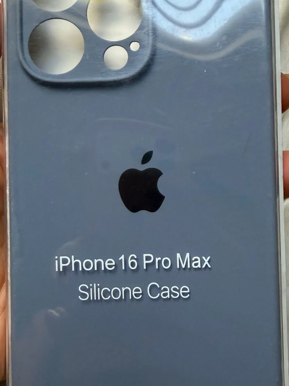 Apple iPhone 16 Pro Max Silicone Case - Deep Blue